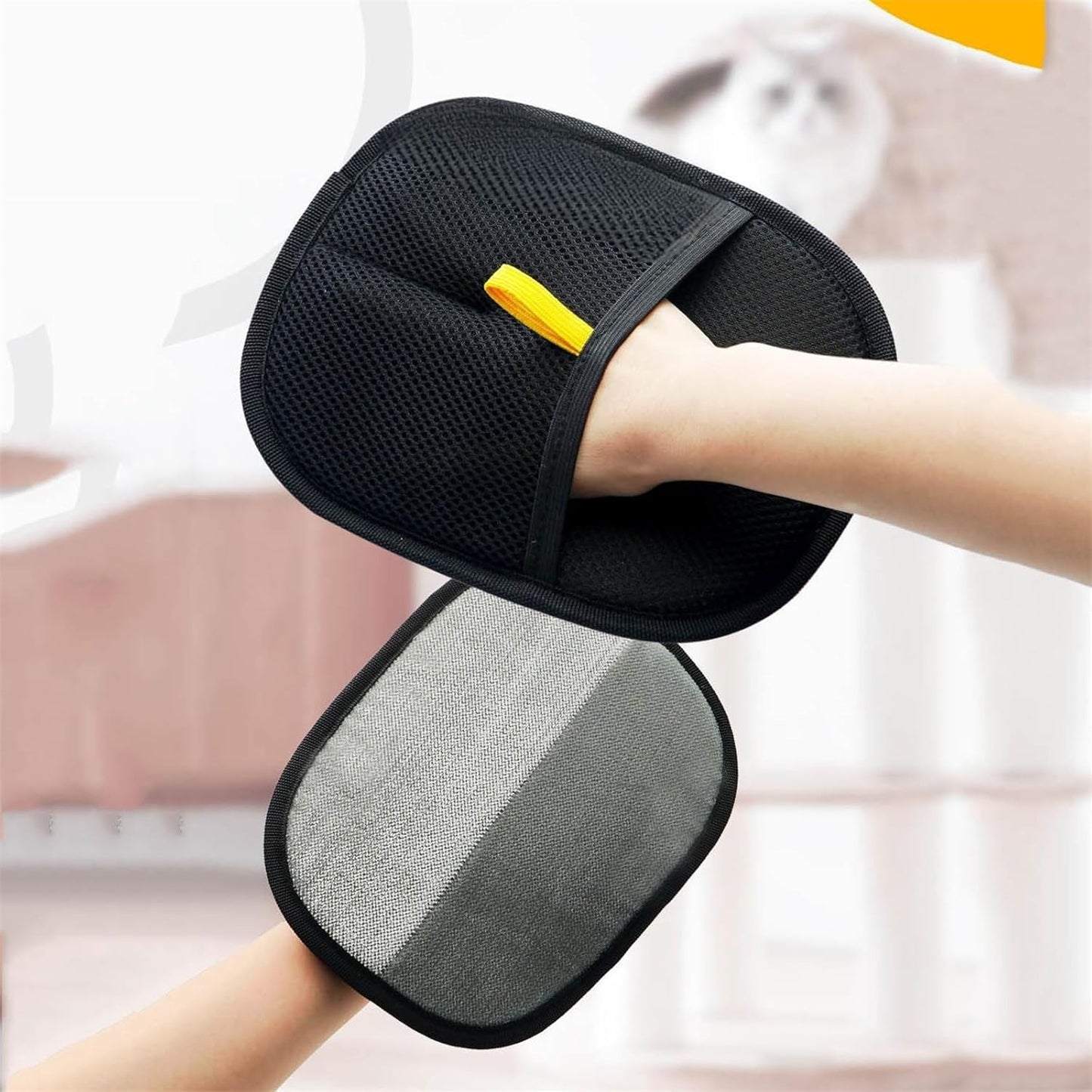 Pet Hair Cleaning & Grooming Gloves